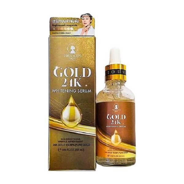 Gold 24k Whitening Serum by Precious Skin Thailand 50mL