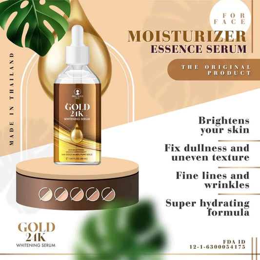 Gold 24k Whitening Serum by Precious Skin Thailand 50mL