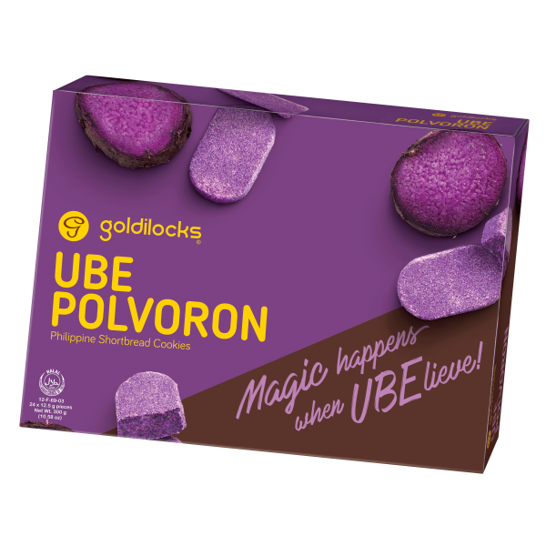 Goldilocks Ube Polvoron