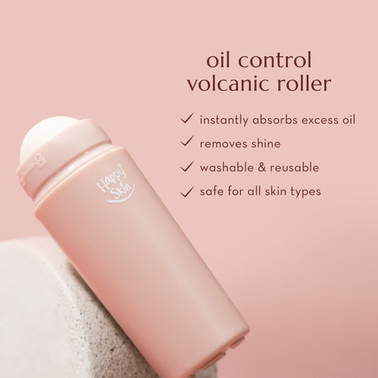 Happy Skin Oil Control Volcanic Roller In Beige