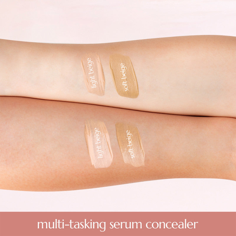Happy Skin Second Skin Multi-Tasking Serum Concealer swatch
