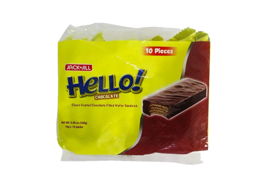 Hello Chocolate Filled Wafer Sandwich 15g (10s)