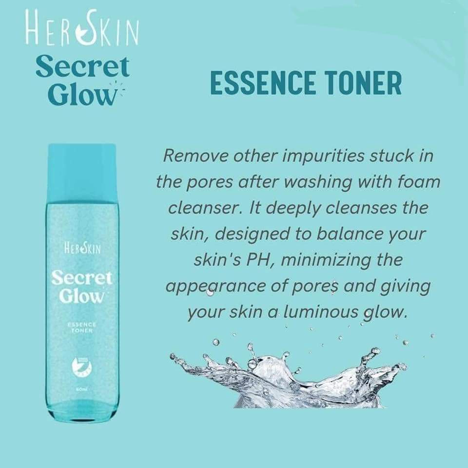 HerSkin Secret Glow Essence Toner 120mL