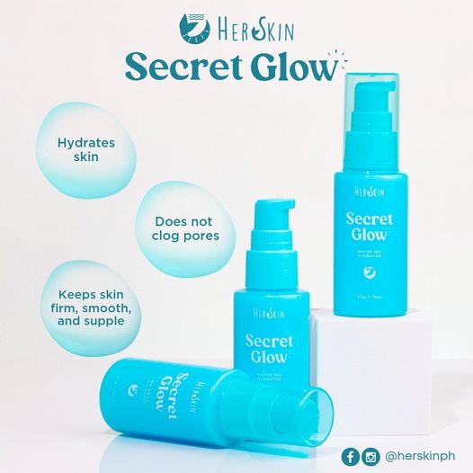 HerSkin Secret Glow Water Gel Hydrator 50g