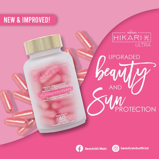 Hikari ULTRA Premium Japan Glutathione w Oral Sunblock Technology - 60 capsules