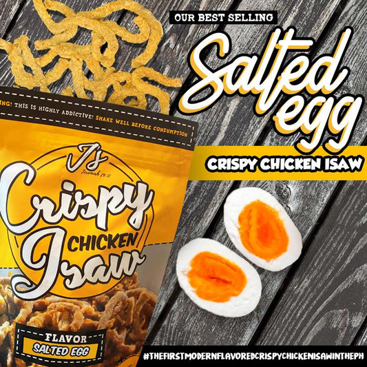 J's Crispy Chicken Isaw Salted Egg