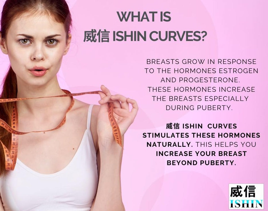 Ishin Curves All Natural Breast Enhancer Japan Formula (60 Capsules)