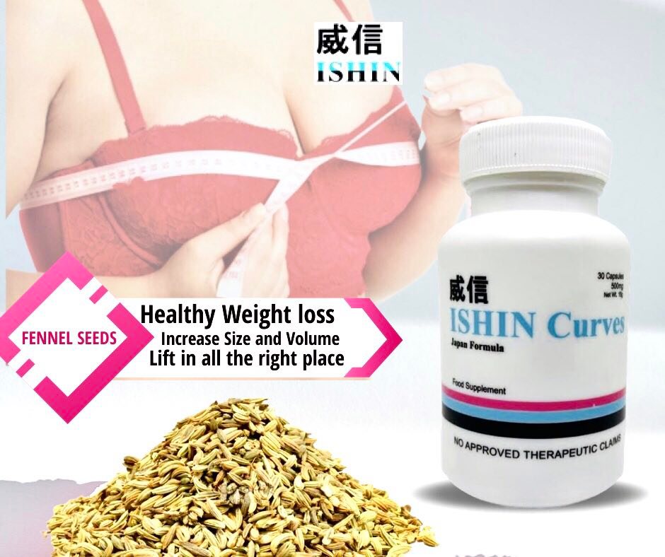 Ishin Curves All Natural Breast Enhancer Japan Formula (60 Capsules)