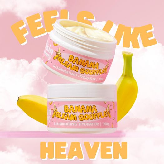 J Skin Beauty Banana Gleam Souffle Illuminating Hydrator 