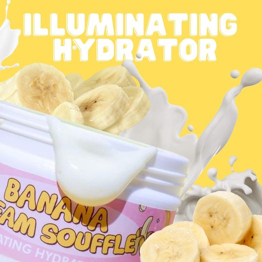J Skin Beauty Banana Gleam Souffle Illuminating Hydrator 
