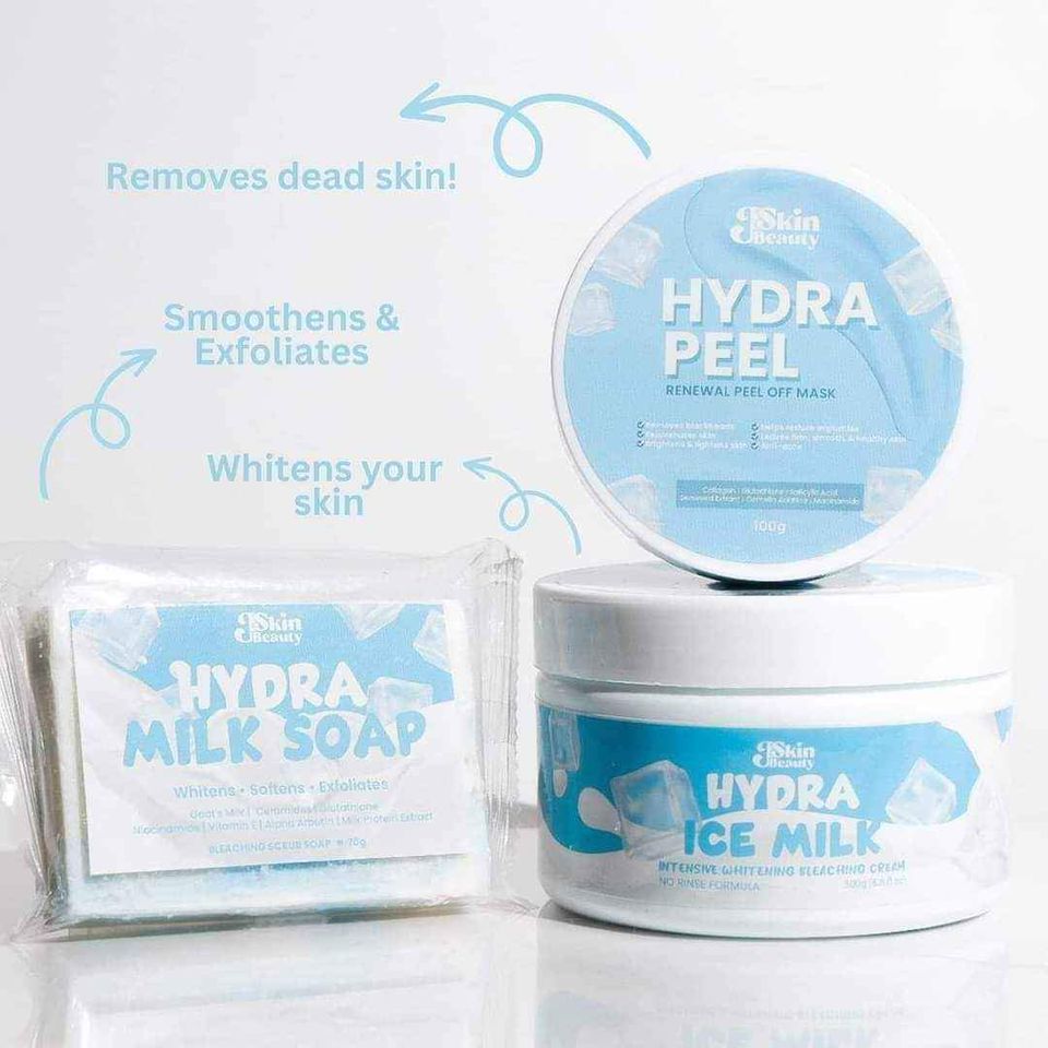 J Skin Beauty Hydra Ice Milk Intensive Whitening Bleaching Cream 300g