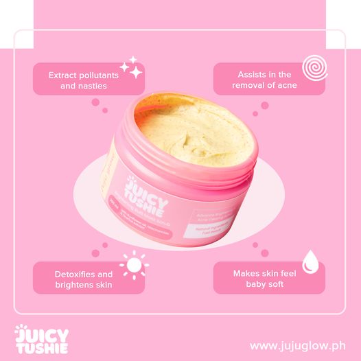 Juicy Tushie Brightening Butt Mask Scrub 300mL