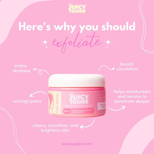 Juicy Tushie Brightening Butt Mask Scrub 300mL