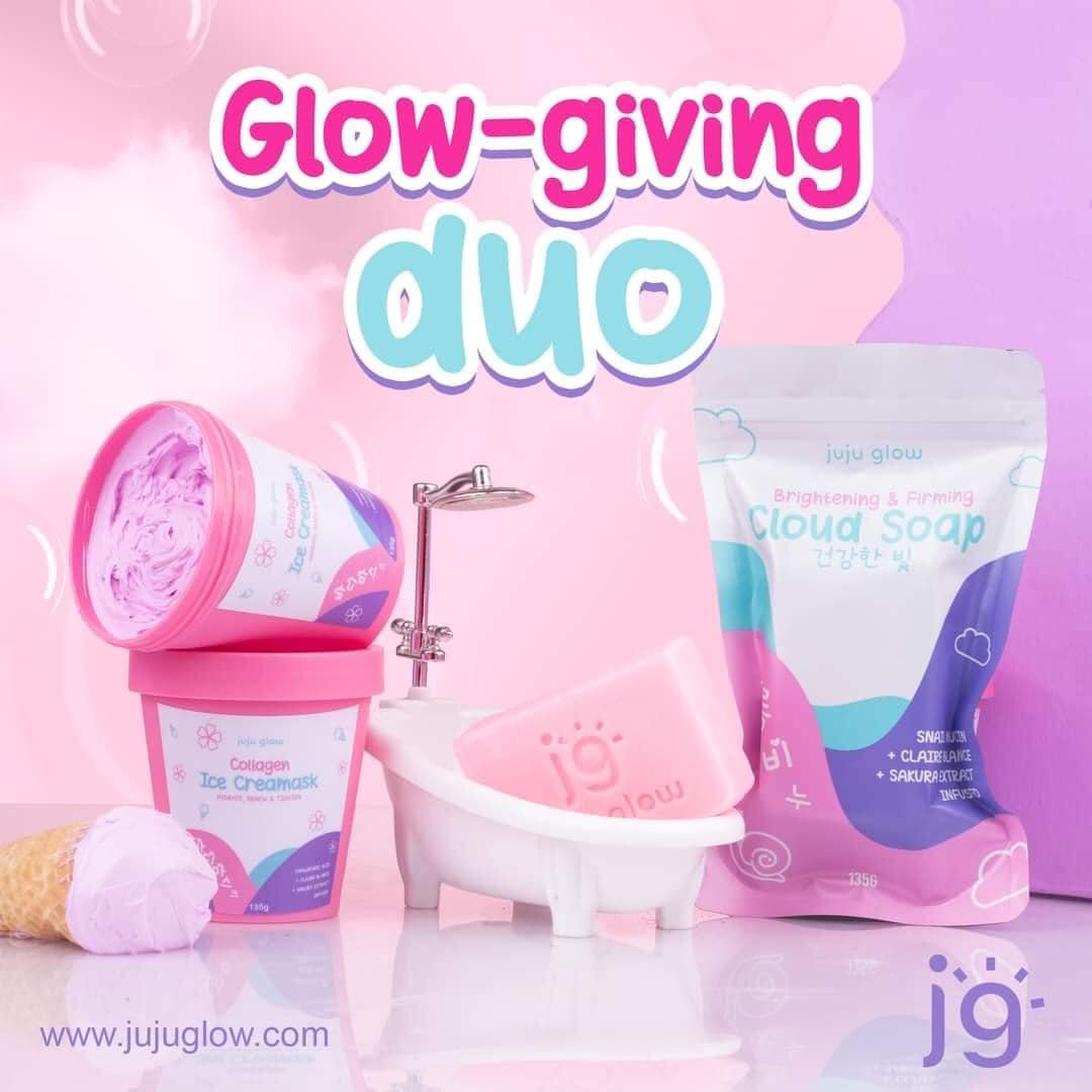 Juju Glow Brightening and Firming Cloud Soap 135g