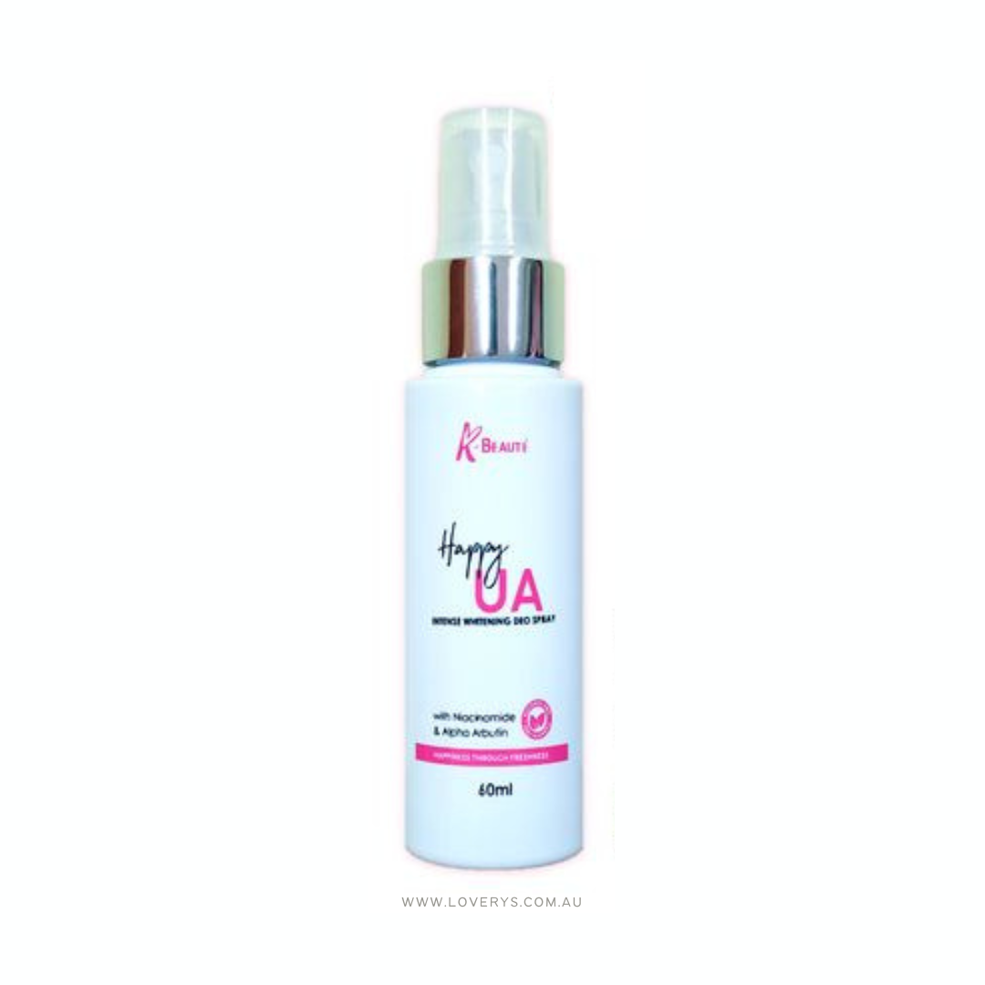 K-Beaute Happy UA Underarm Intense Whitening Deodorant Spray 60mL