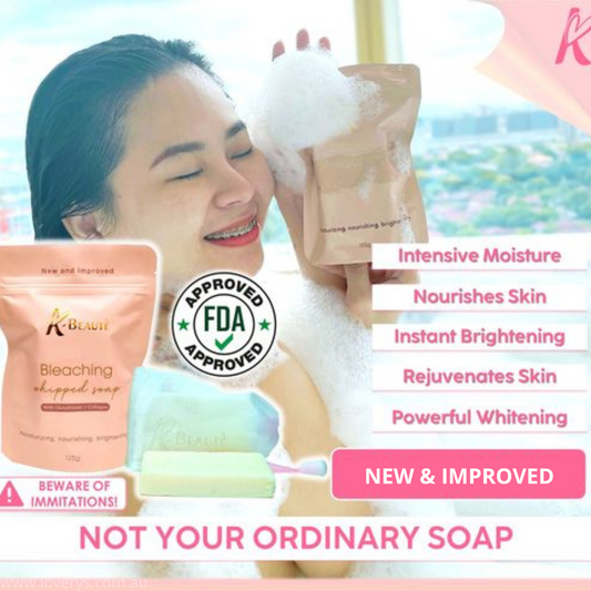 K-Beaute Bleaching Whipped Soap (New & Improved)