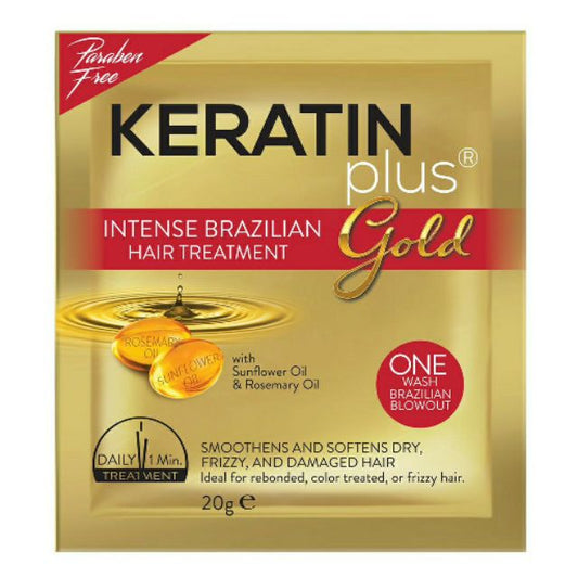 Keratin Plus GOLD Intense Brazilian Hair Treatment 