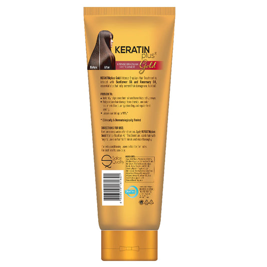 Keratin Plus GOLD Intense Brazilian Hair Treatment 200g