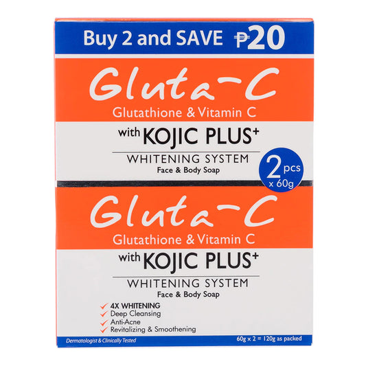 Gluta-C Kojic Plus+ Face and Body Soap