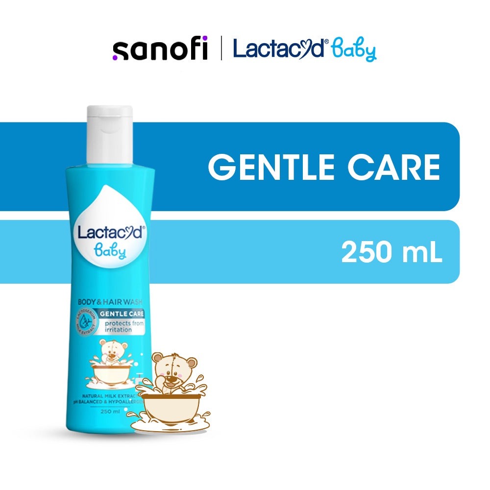 Lactacyd Baby Gentle Care Hair and Body Wash 250mL