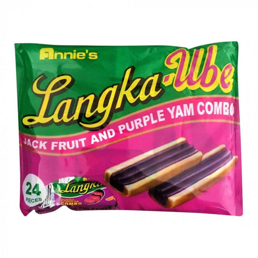 Annie's Ube Langka - Purple Yam & Jackfruit Candy (24 pieces)