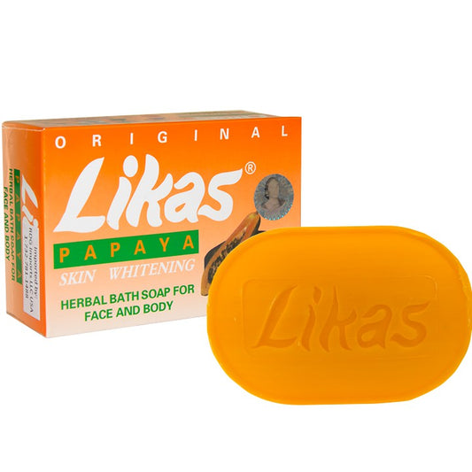 Likas Papaya Skin Whitening Herbal Bath Soap 