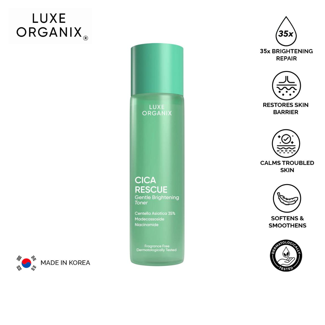 Luxe Organix Cica Rescue Gentle Brightening Toner 150mL