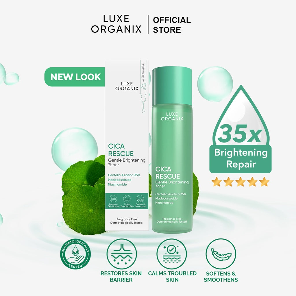 Luxe Organix Cica Rescue Gentle Brightening Toner 150mL