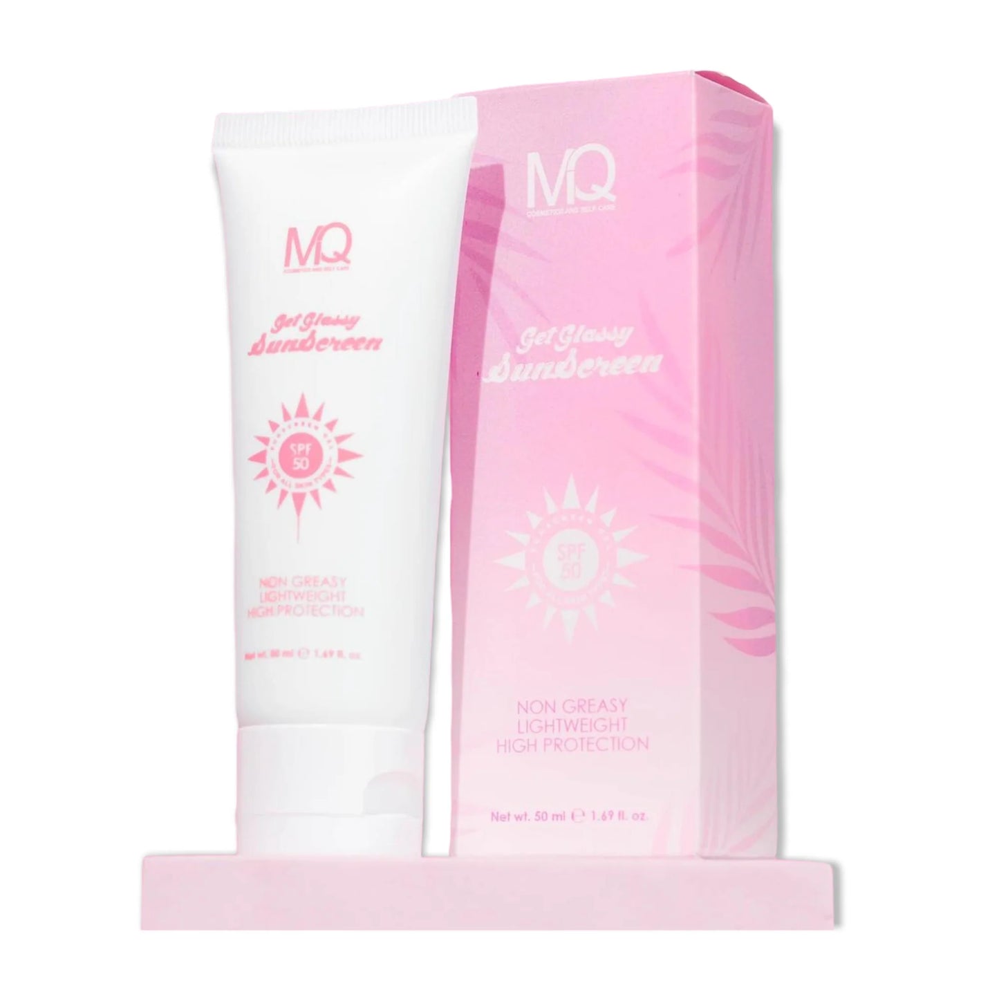 MQ Cosmetics Get Glassy Sunscreen SPF50 50mL