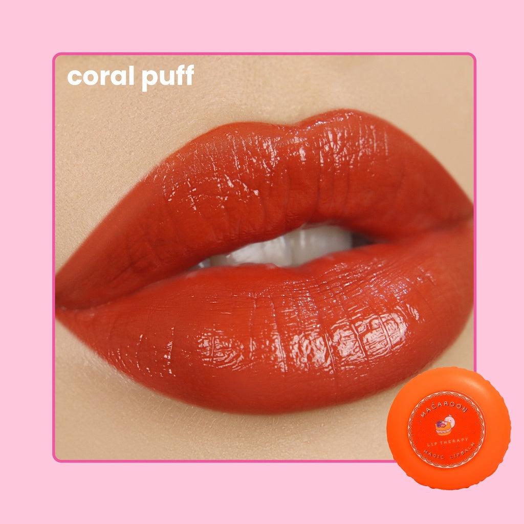 MQ Cosmetics Lip Therapy Nude Collection coral puff