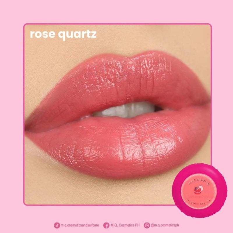 MQ Cosmetics Lip Therapy Nude Collection rode quartz