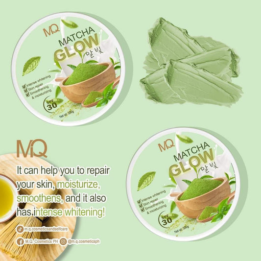 MQ Matcha Glow Intense Whitening Face and Body Polish 300g