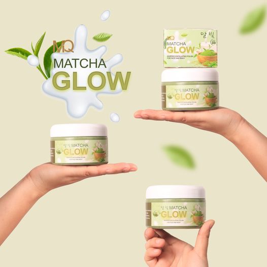 MQ Matcha Glow Intense Whitening Face and Body Polish 300g Love