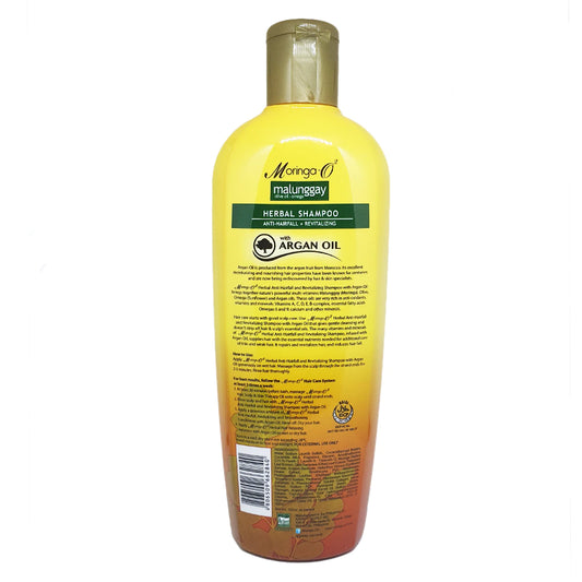Moringa-O2 Herbal Anti-Hairfall Shampoo with Argan Oil 350mL