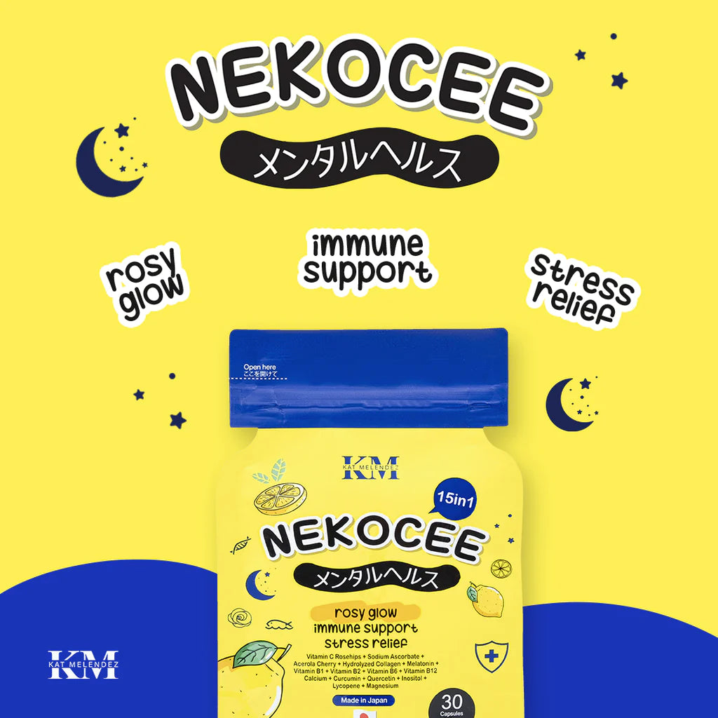 NEKOCEE 15 in 1 Vitamin C Collagen Capsules by Kath Melendez