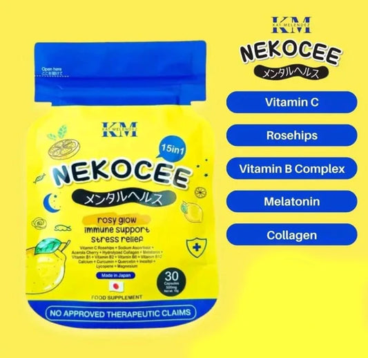 NEKOCEE 15 in 1 Vitamin C Collagen Capsules by Kath Melendez