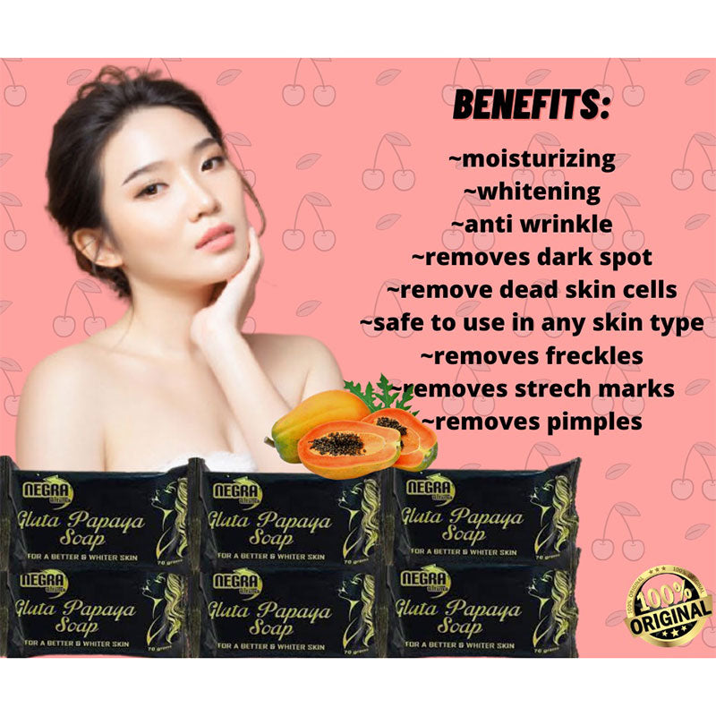 Negra Ultima Gluta Papaya Soap 70g