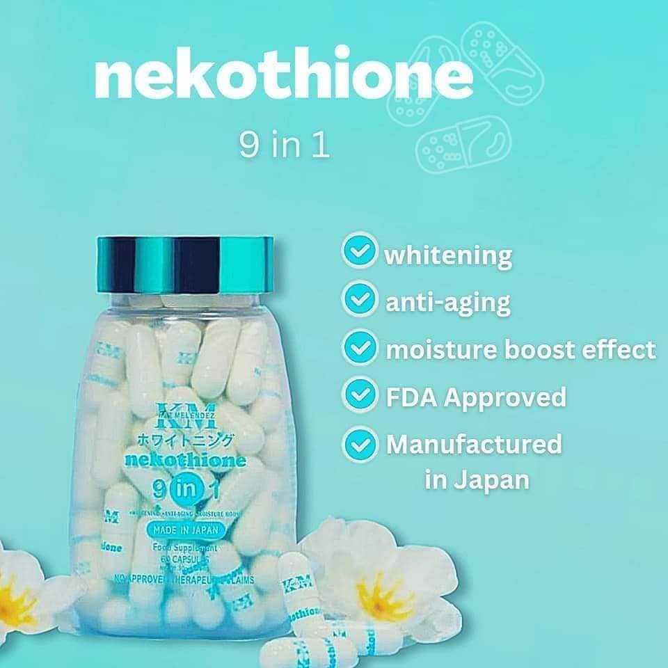 Nekothione 9 in 1 Glutathione Collagen by Kat Melendez 60