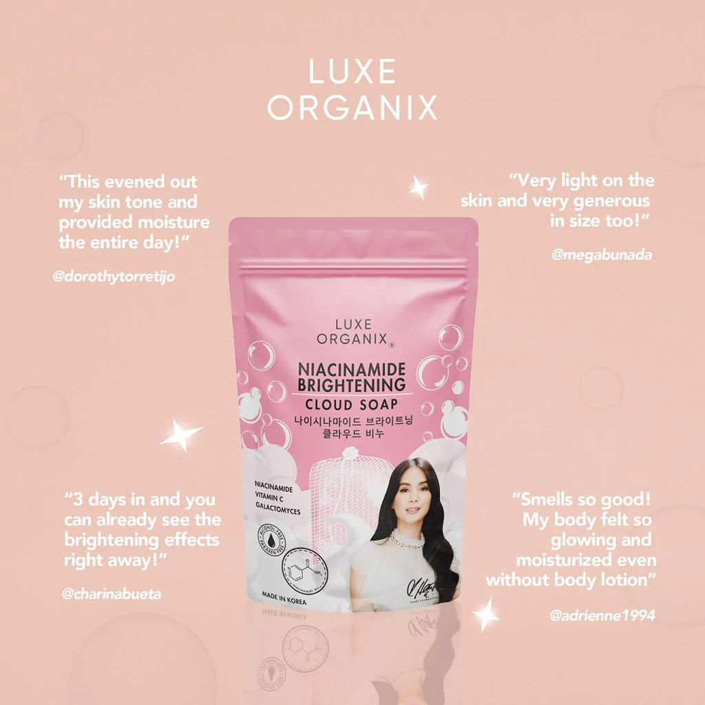 Luxe Organix Niacinamide Cloud Soap 180g