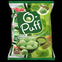 O-Puff Matcha Green Tea Cream Filled Marshmallows