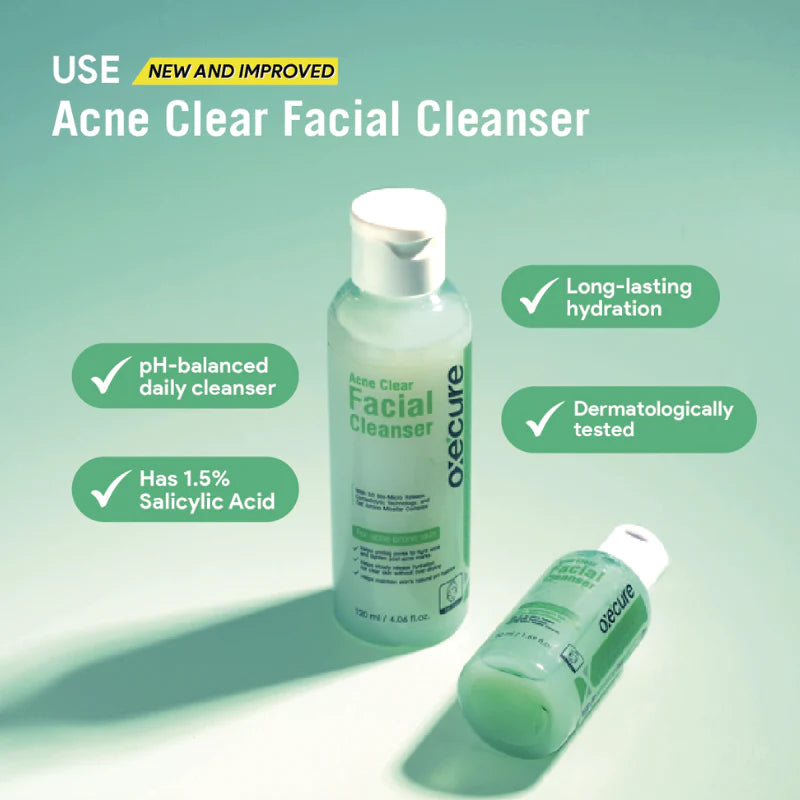 OXECURE Facial Cleanser (Acne Clear) 120ml