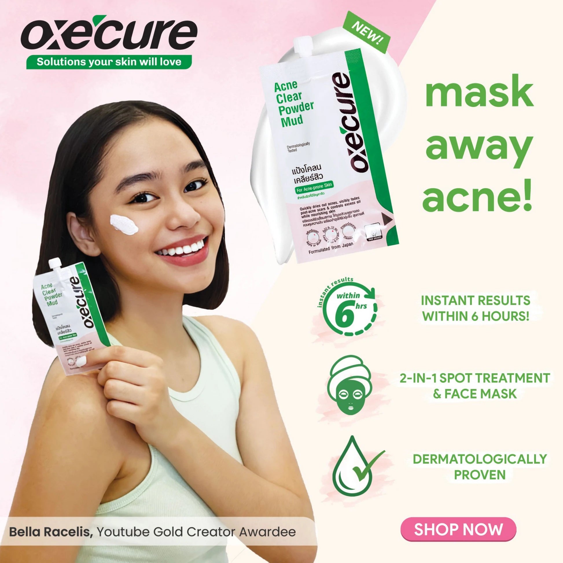 Oxecure Acne Clear Powder Mud