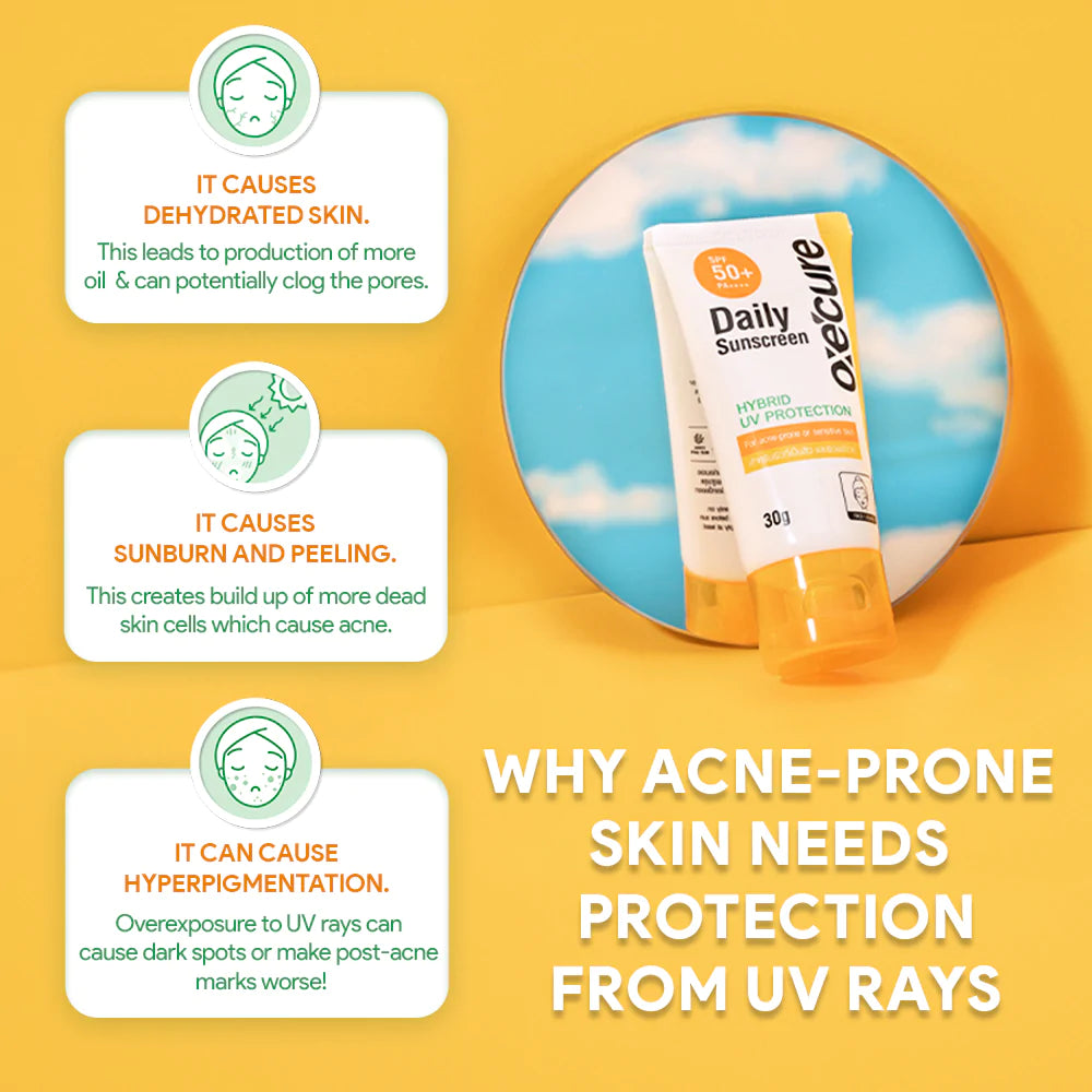 Oxecure Daily Sunscreen SPF 50+/PA++++ 6g