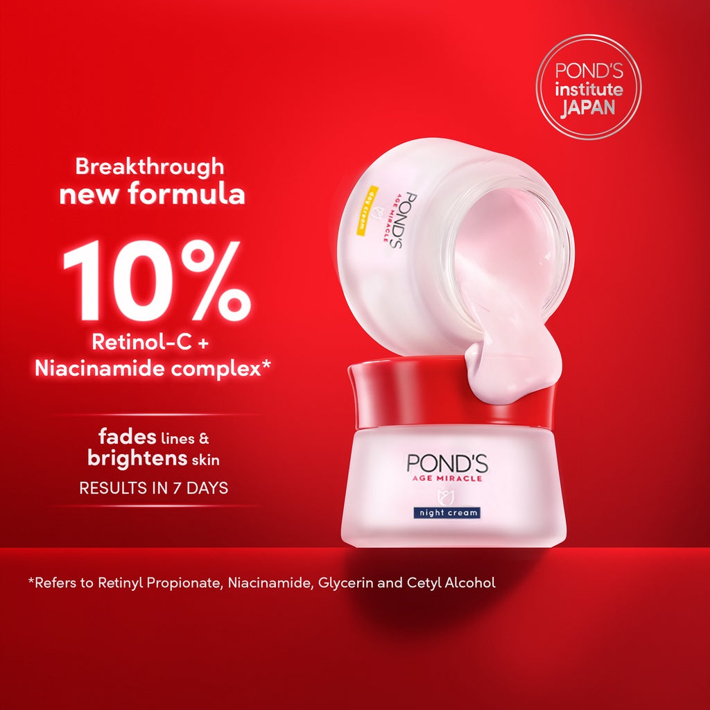 Pond's Age Miracle Youthful Glow Night Cream 50g