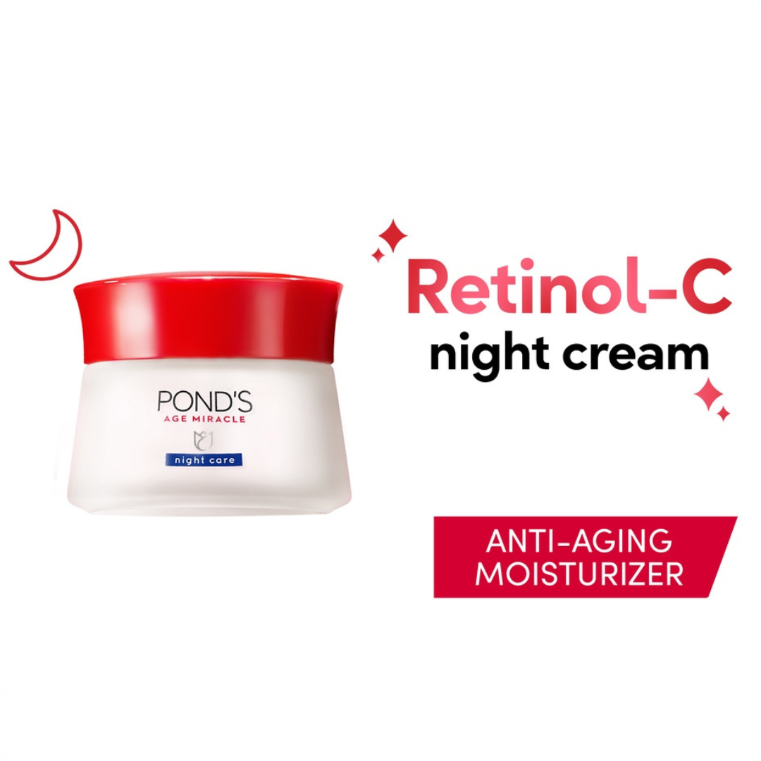 Pond's Age Miracle Youthful Glow Night Cream 50g