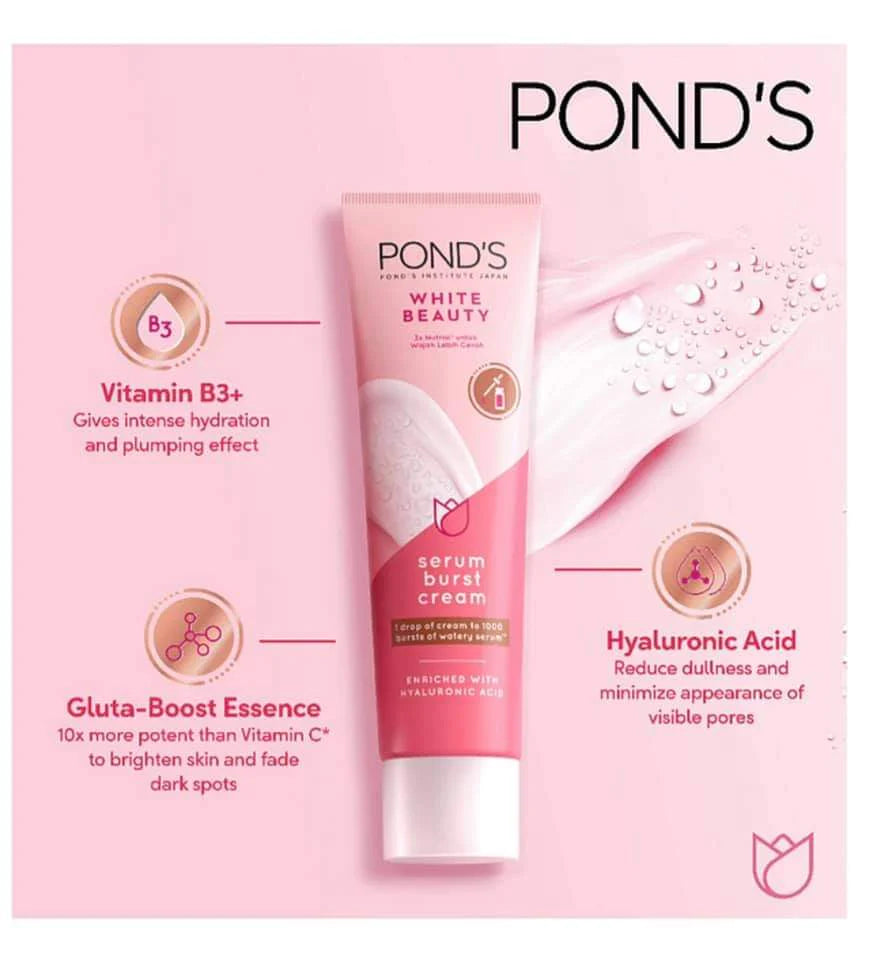 Pond's Bright Hydrating Serum Burst Cream 20g