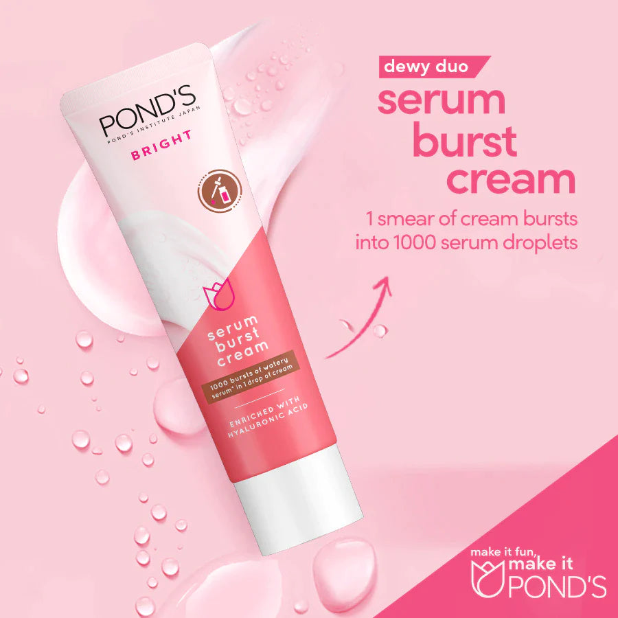 Pond's Bright Hydrating Serum Burst Cream 20g