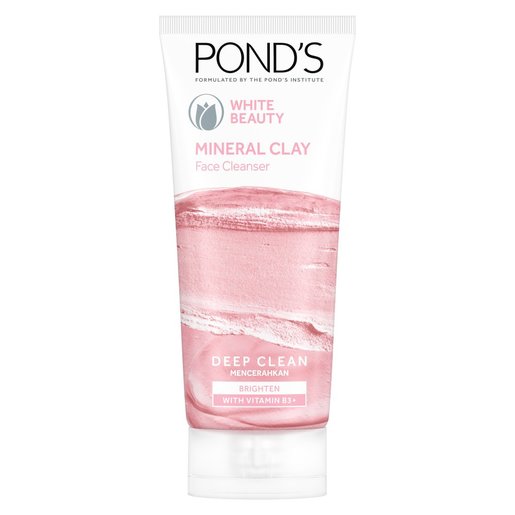 Pond's White Beauty Mineral Clay Face Cleanser 