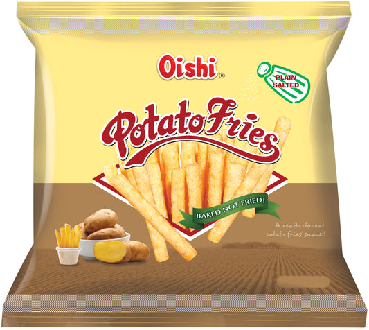 Oishi Potato Fries 50g (Plain Salted)