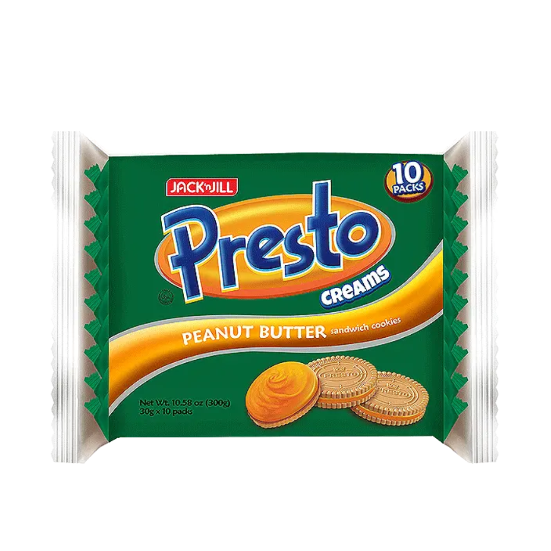 Presto Peanut Butter Sandwich Cookies  - 10 Packs